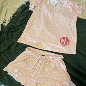 Women’s Pink Heart Pajamas